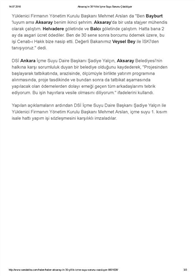 Aksaray İçme Suyu 1.Kısım İsale Hattı İnşaatı