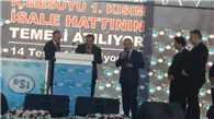 Aksaray İçme Suyu 1.Kısım İsale Hattı Temel Atma Töreni