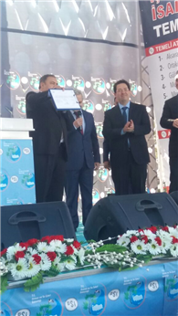 Aksaray İçme Suyu 1.Kısım İsale Hattı Temel Atma Töreni